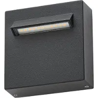 LUCANDE Buitenverlichting , Joril, Zwart, Terras, Aluminium, Modern