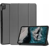 EtuiTab - Tablethoes - Nokia T20 10.4" - Magnetisch - Standfunctie - Grijs