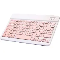 EtuiTab - Draadloos Bluetooth Toetsenbord - Compact - Roze - Voor Meerdere Apparaten