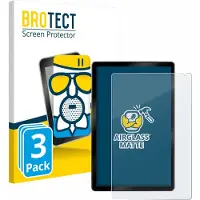 BROTECT - Screenprotector voor Yicty C108 10.1" - Folie Beschermfolie Beschermglas matte 3 Stuks