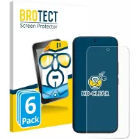 BROTECT - Screenprotector voor Xiaomi Redmi K90 Pro Max - Folie Beschermfolie transparant 6 Stuks