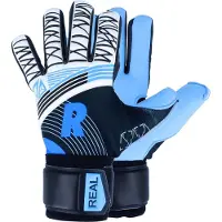 Real Pro Aqua Keepershandschoenen Kinderen - Lichtblauw / Wit | Maat: 7,5