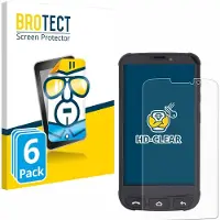 BROTECT - Screenprotector voor Olympia Neo Mini - Folie Beschermfolie transparant 6 Stuks