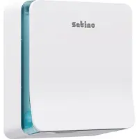 Satino vouwhanddoekdispenser S – ABS‑kunststof – voor V‑ en C‑gevouwen handdoekjes – L 301 x D 165 x H 350 mm – wit