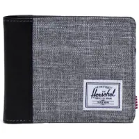 Herschel kaarthoes Hank RFID Wallet Raven Crosshatch grijs