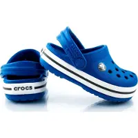 Crocs Sandaal Crocs Kids Crocband Clog Bright Cobalt Charcoal-Schoenmaat 19 - 20