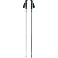 Black Diamond - Trail / running stokken - Distance Z Pewter voor Unisex van Nylon - Maat 100 cm - Grijs