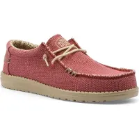 HEY DUDE WALLY BRAIDED Instappers | Maat 43 Heren Rood