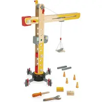 Janod Large Crane Veelkleurig Kinderen
