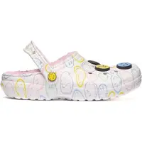 Crocs Klompen Smiley Classic Lined Clog dames 41 / 42
