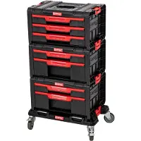 Patrol Qbrick System PRO - Gereedschapskoffer Set - Mobiel - 7 Laden - Modulair