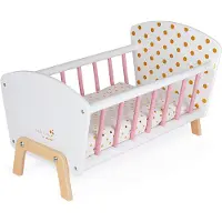 Janod - Candy Chic - Houten poppenbed