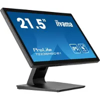 Iiyama ProLite T2238MSC-B1 Touchscreen monitor Energielabel: D (A - G) 54.6 cm (21.5 inch) 1920 x 1080 Pixel 16:9 5 ms HDMI, DisplayPort, USB-A 3.1 Gen 1 IPS