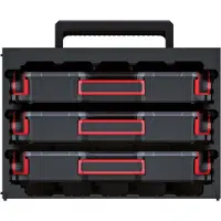 Prosperplast Ordningswacht TAGER CASE - zwart