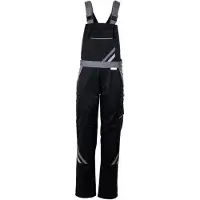 Planam Dames amerikaanse overall Highline (2719) - Zwart | Grijs - 34