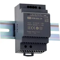 MEAN WELL DDR-60G-12 DIN-rail DC/DC-converter 12 V/DC 5 A 60 W Aantal uitgangen:1 x Inhoud 1 stuk(s)