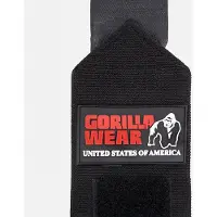 Gorilla wear Wrist Wraps Ultra - Zwart/Zwart