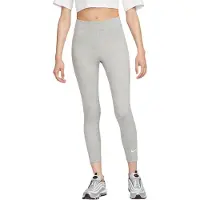 Nike Classic 7/8-legging met hoge taille voor dames - Grijs | Maat