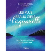 Eyrolles LES PLUS BEAUX CIELS A L'AQUARELLE 30 MODELES A PEINDRE