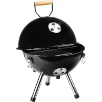 Voordeeldrogisterij Premium Mini Kogelgrill Zwart - 45 cm