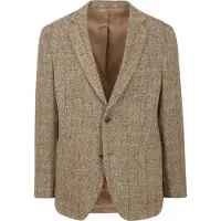 Steppin' Out Colbert Harris Tweed Beige - Maat 58 - Heren blazer