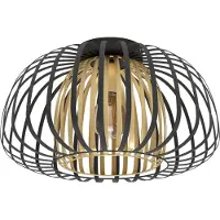 Eglo Plafondlamp E27 | Encinitos | Zwart/Goud