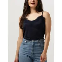 Coster Copenhagen Top ' ROSIE ' nachtblauw