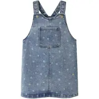 Name it Rok 'NMFROSA' blauw denim / lichtblauw / lichtgeel / rosa