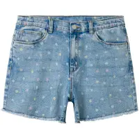 Name It Kids Jeans 'NKFRose' blauw / blauw denim / pasteelgeel / mintgroen