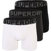 Superdry Boxershorts antraciet / zwart / wit