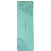 HMS Yoga Mat - Mintblauw - 12 mm