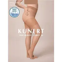 Kunert Curvy 20 Panty - Zwart - Maat 56-58