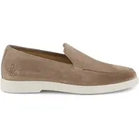 Rehab instapper beige laag suede