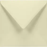 Netuno Gladde ecru enveloppen vierkant K4-155 - 155 x 155 mm - 25 stuks - NK natgelijmde - 120 gram - Munken -