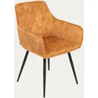 Homla - Chair - SATORI - Mustard - 58x62x79cm
