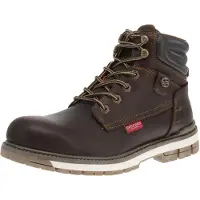 Dockers by Gerli Winterlaarzen - Winter Boot - EU41 tot EU45 - voor Mannen - donkerbruin | Maat 45