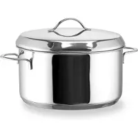EuroCuisine Kookpan 14 Cm RVS Zilver zilver RVS Pan