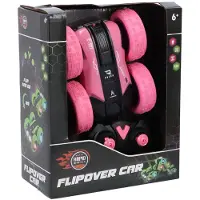 Rapid wheels RC Flipover Auto Roze + Licht