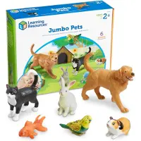 Learning Resources Jumbo Huisdieren - Speelfiguren - 2+