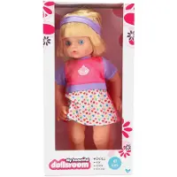My Beautiful Dolls Room Mijn Prachtige Poppenkamer: Pop met haar - 41 cm - Speelpop voor kinderen