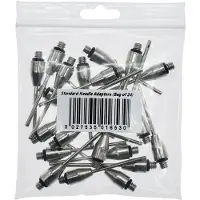 Precision ballenpomp naalden - naaldventielen deluxe - 24 stuks