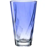 Leonardo Tumbler Twist Blue 300 ml (Set van 4)