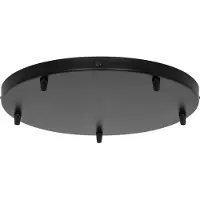 Nordlux Luana 5-Exits Canopy | Zwart