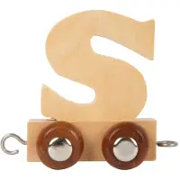 Small Foot - Houten Lettertrein - S - 12 stuks