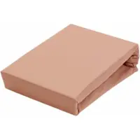 Vandyck Topper Hoeslaken Jersey Supreme Topper Praline (Jersey)-1-persoons (80/90/100 x 190/200/210/220 cm)