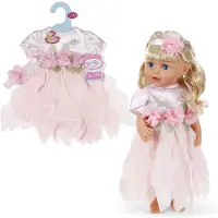 Baby Born Poppenkleding - Jurk - Flower Fairy - 43 cm - - OneSize - Poppenkleding