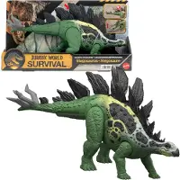 Mattel Gigantic Trackers Stegosaurus Jurassic Dinosaur Figure Groen Kinderen