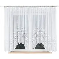 Markizeta Nadia Serie - Roestvrijstalen Gordijn - 400x160 cm - Kleur Wit