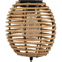 Progarden Solar tuinlamp / prikspot - warm wit - 13 x 13 x 52 cm - tuin feestlampjes