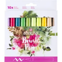 Ecoline Brush Pen set Botanisch | 10 colours